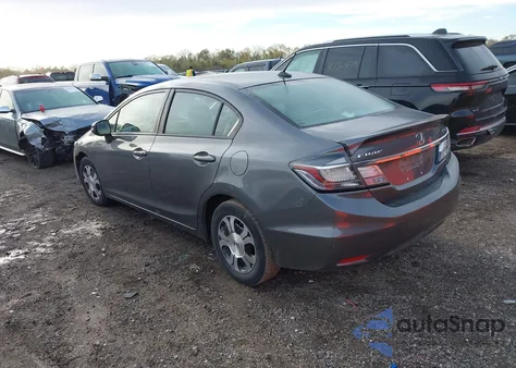 2013 Honda Civic Hybrid из США, поврежденный, VIN 19XFB4F23DE001001